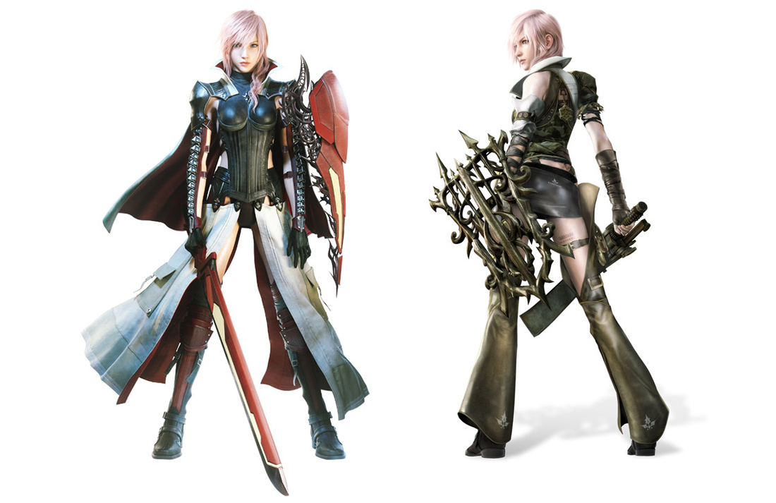 Women and Outfit Transformations-Lightning Returns versus Ar Tonelico III