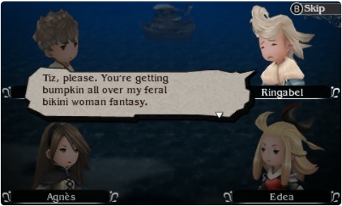 Bravely Default Review and “The Womanizer” Character Trope in